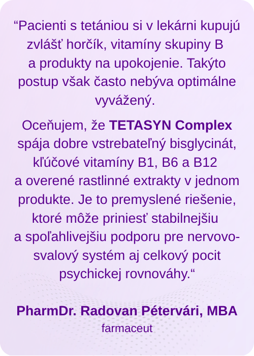 TETASYN nazor lekarnik farmaceut